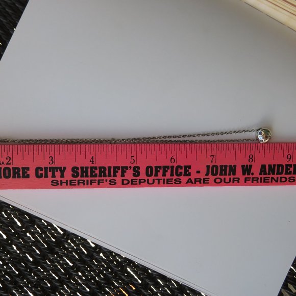 Elizabeth And James Small Mushroom Pendant On Chain Sterling Silver CZ - Picture 12 of 14